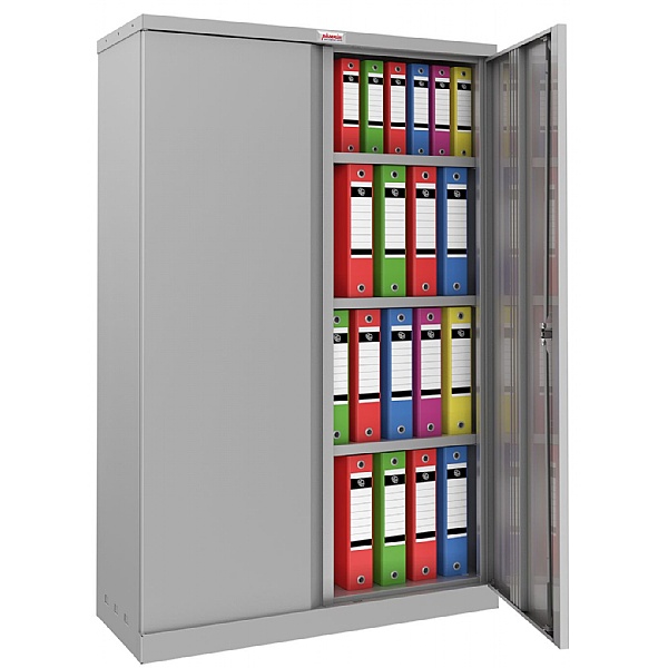 Phoenix SCL Series Steel Storage Cupboards - 2 Door 3 Shelf With Electronic Lock