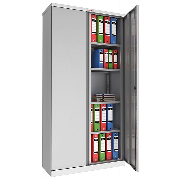 Phoenix SCL Series Steel Storage Cupboards - 2 Door 4 Shelf With Electronic Lock