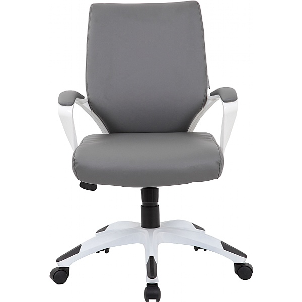 Jupiter Medium Back Bonded Leather Office Chairs Operator / Task Chairs