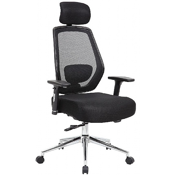 Ergo-Task Fully Loaded Mesh Office Chair with Posture Sprung Seat