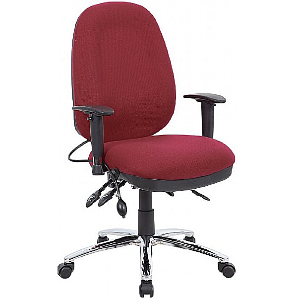 Deluxe Air Lumbar - Large Fully Loaded Operator Chairs