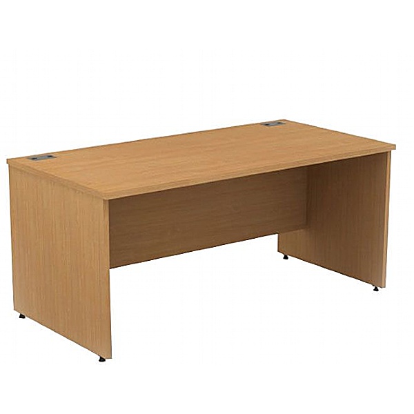 Alpha Plus Panel End Rectangular Desk