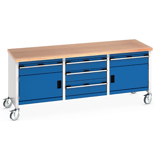 Bott Cubio Mobile Storage Benches - 2000W - Model O