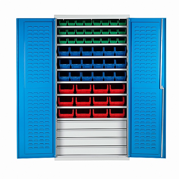 Redditek All Shelf Supported Bin with Bins Perforated