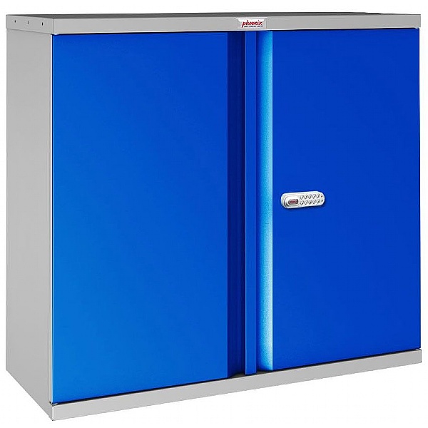 Phoenix SCL Series Steel Storage Cupboards - 2 Door 1 Shelf With Electronic Lock