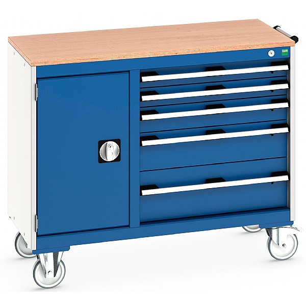 Bott Cubio Mobile Drawer Cabinets - 1050mm Wide - Model E