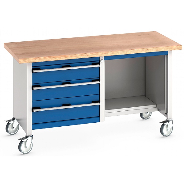 Bott Cubio Mobile Storage Benches - 1500W - Model E