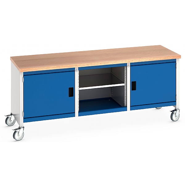 Bott Cubio Mobile Storage Benches - 2000W - Model J