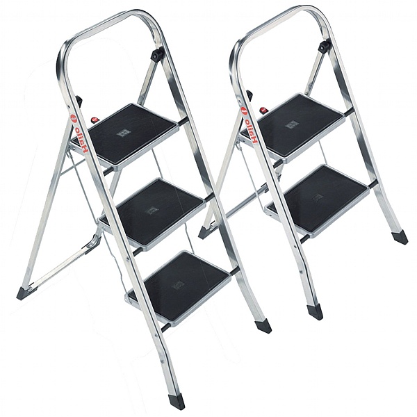 Hailo K30 Steel Folding Steps