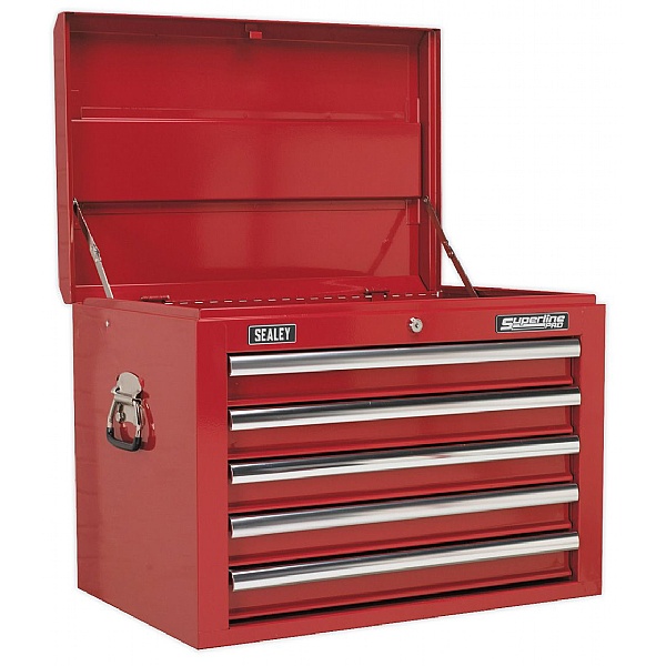 Sealey Superline Pro 5 Drawer Topchest With Ball Bearing Slides