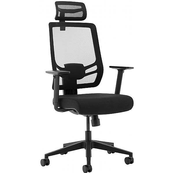 Ergo Curve Plus Fabric And Mesh Office Chair
