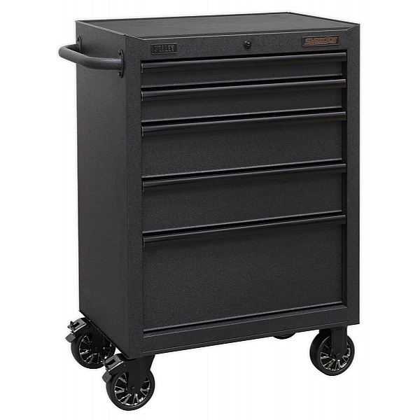 Sealey Superline Pro 680mm Rollcab 5 Drawer with Soft Close Drawers