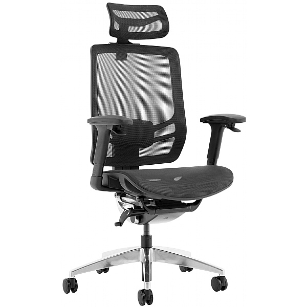 Ergo Posture 24 Hour All Mesh Office Chair with Headrest