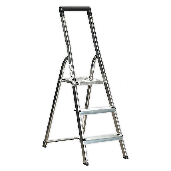 Sealey Aluminium Step Ladders - EN 131