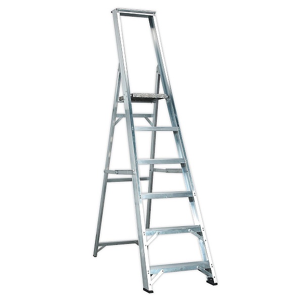 Sealey Industrial Aluminium Step Ladders BS 2037 Class 1