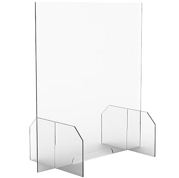 Protect Anti-Bacterial Acrylic Freestanding Screens