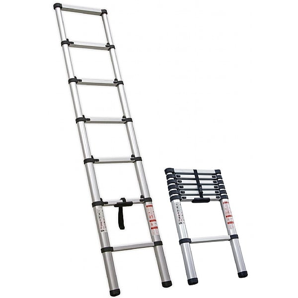 Sealey Trade Aluminium Telescopic Ladder - EN 131