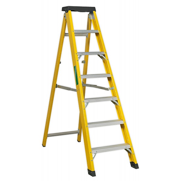 Sealey Fibreglass Step Ladders - EN 131