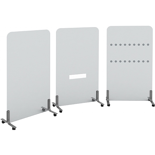 Defense Frameless Glazed Floor Mobile Screens