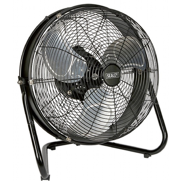 Sealey 230V Industrial High Velocity Floor Fan With Internal Oscillation