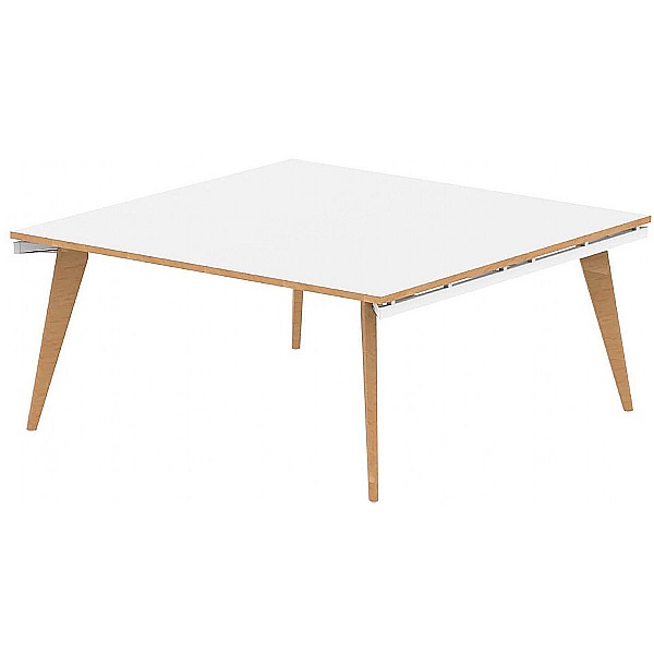 Bianco Square Boardroom Table