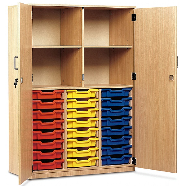 Large Volume Tray Storage Cupboard