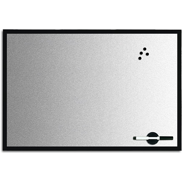 Bi-Office Magnetic Designer Whiteboards (Silver Finish)