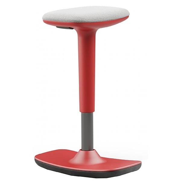 Perch Red Sit-Stand Stool