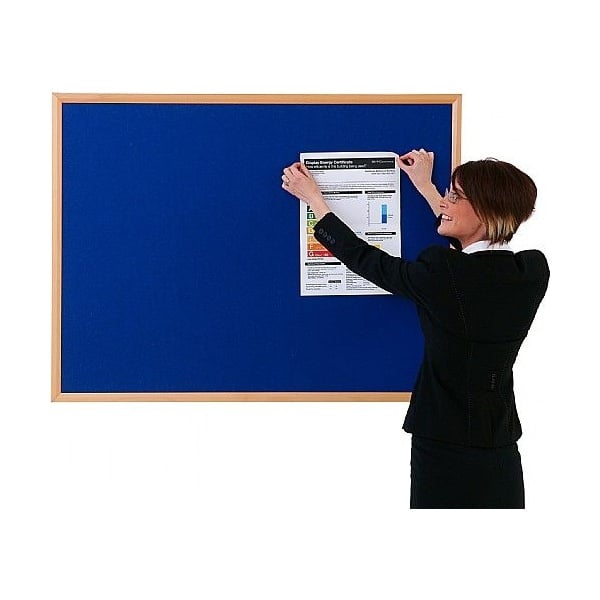 Eco Friendly Wood Frame Noticeboard