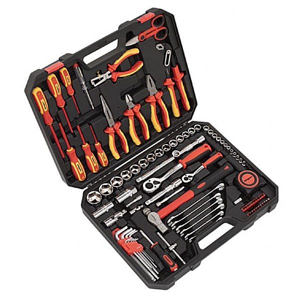 Sealey 90pc Electricians Tool Kit