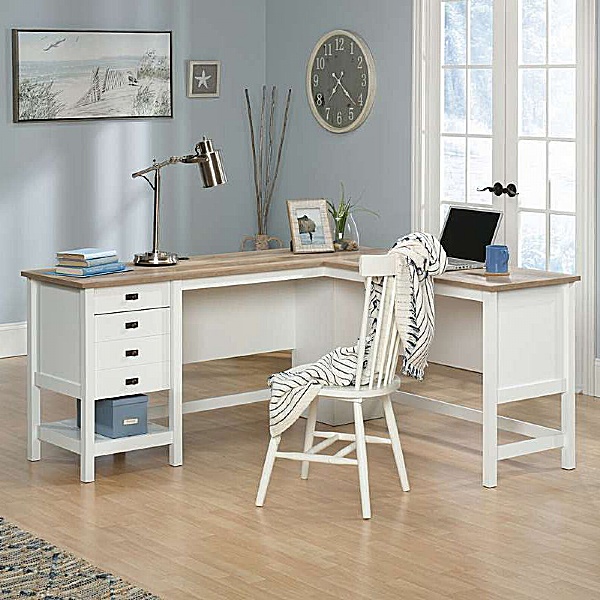 Cabin L-Shaped Home Office Desk