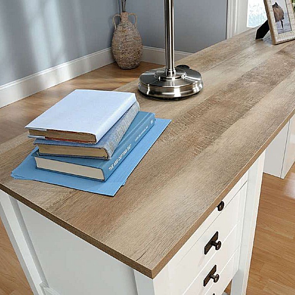 Cabin LShaped Home Office Desk Home Computer Desks