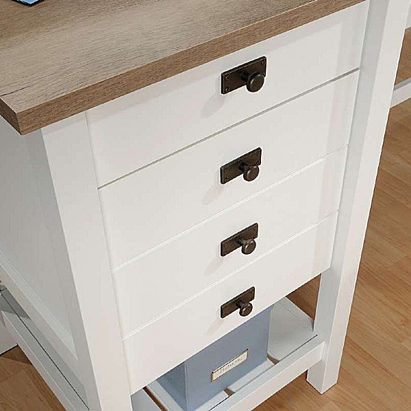 Cabin LShaped Home Office Desk Home Computer Desks