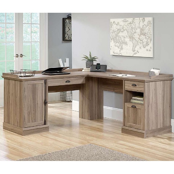 Iris L-Shaped Home Office Desk