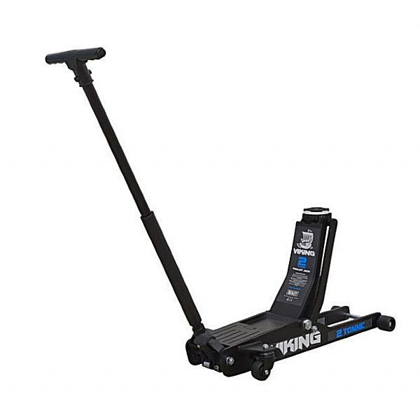 Sealey Viking Low Entry Trolley Jack - Long Reach 2 Tonne With Rocket Lift