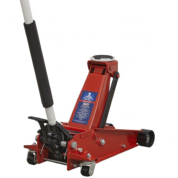 Sealey Trolley Jack - 3 Tonne With Foot Pedal