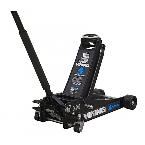 Sealey Viking Tyre Bay Trolley Jack - 4 Tonne with Rocket Lift