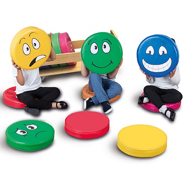 12 Emotions Cushions with Tuf 2 Trolley