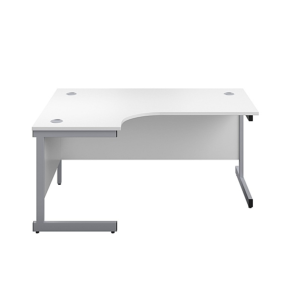 Commerce II White Ergonomic Office Desks