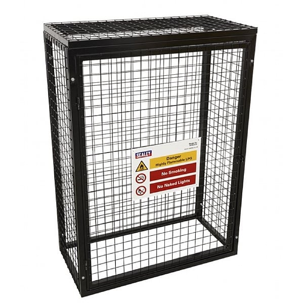 Sealey Gas Cylinder Safety Cage - 1000W x 500D x 900H