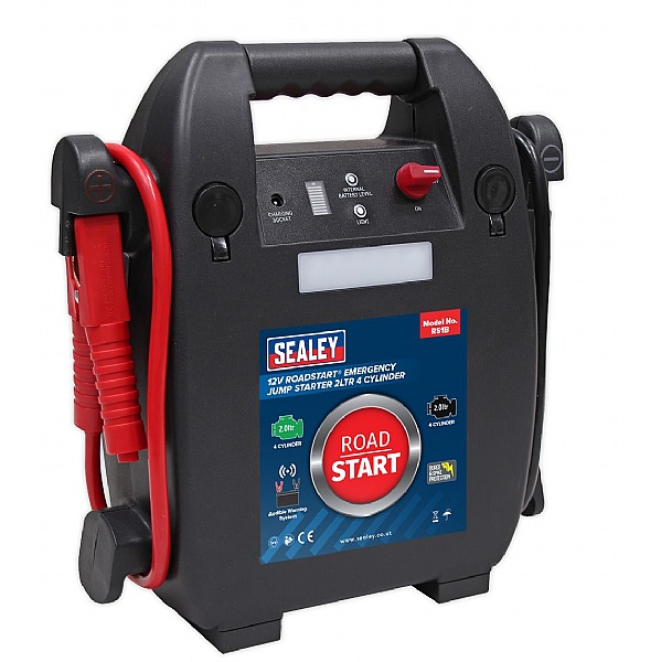 Sealey 12V 2L 4 Cylinder RoadStart Emergency Jump Starter