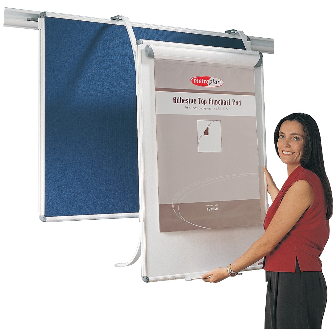 Busy Rail Flip Chart Easel Display & Presentation