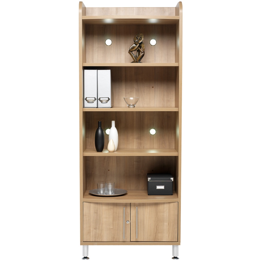 Trilogy Tall Wide Bookcase Unit Bookcases