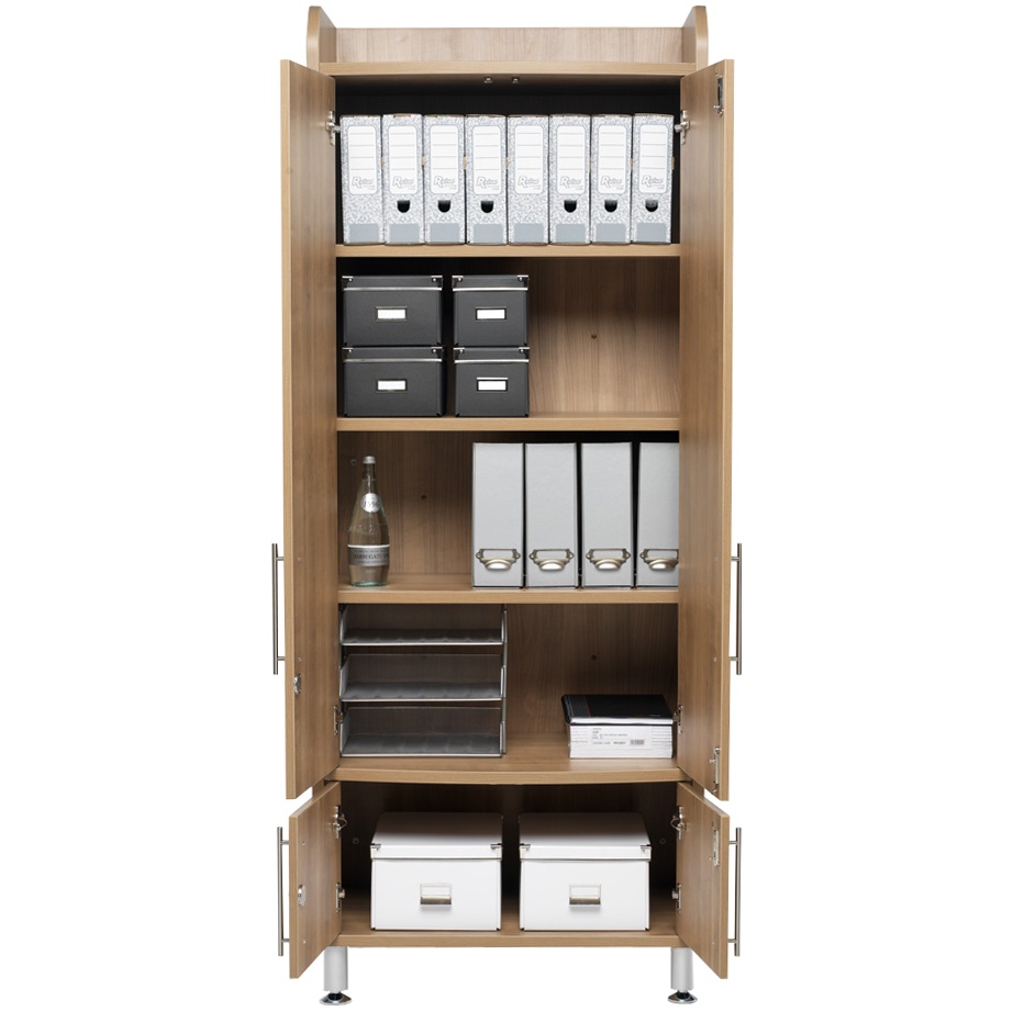 Trilogy Tall Double Door Cupboard Office Cupboards
