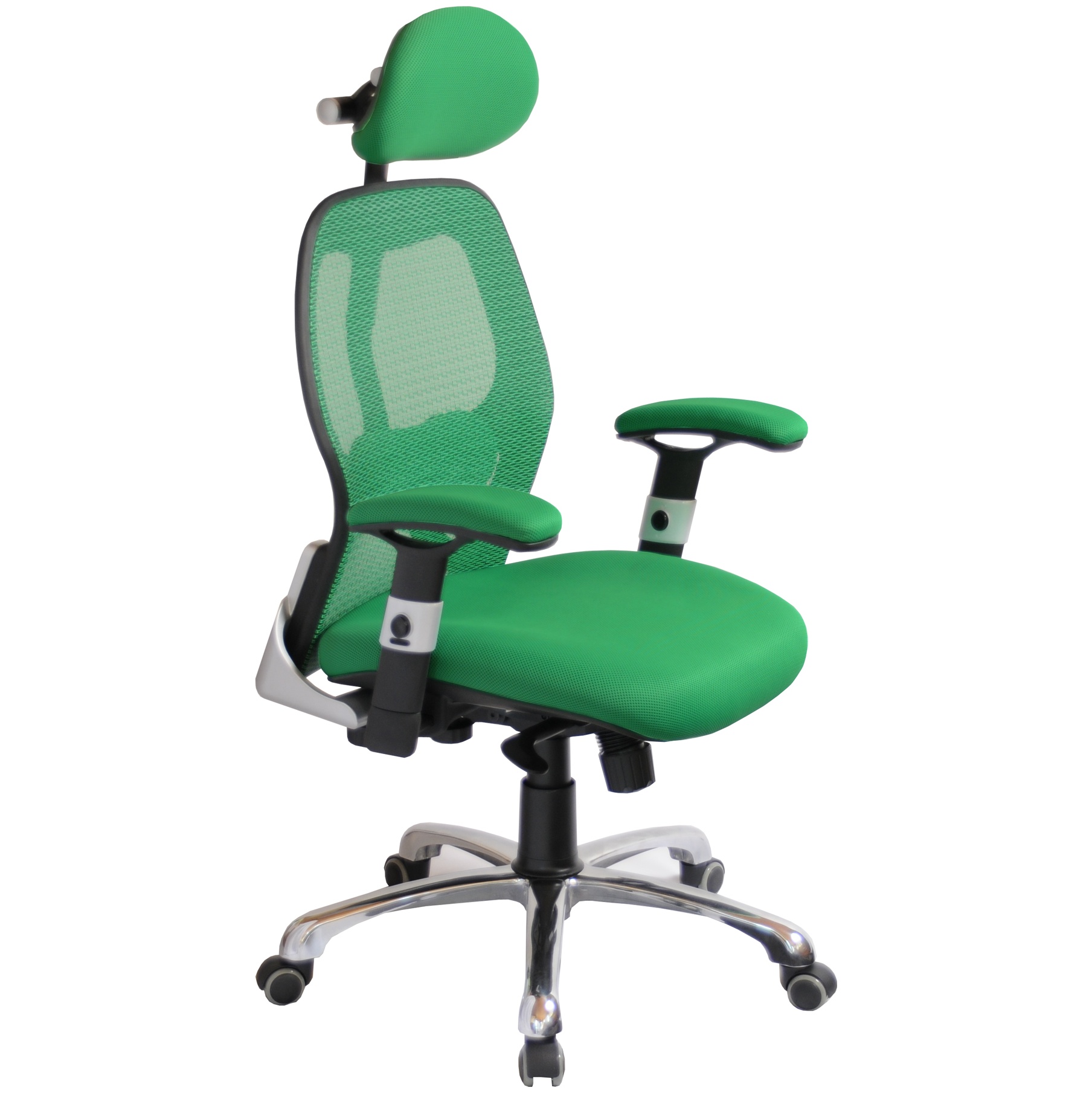 ErgoTek Green Mesh Manager Chair Executive Office Chairs