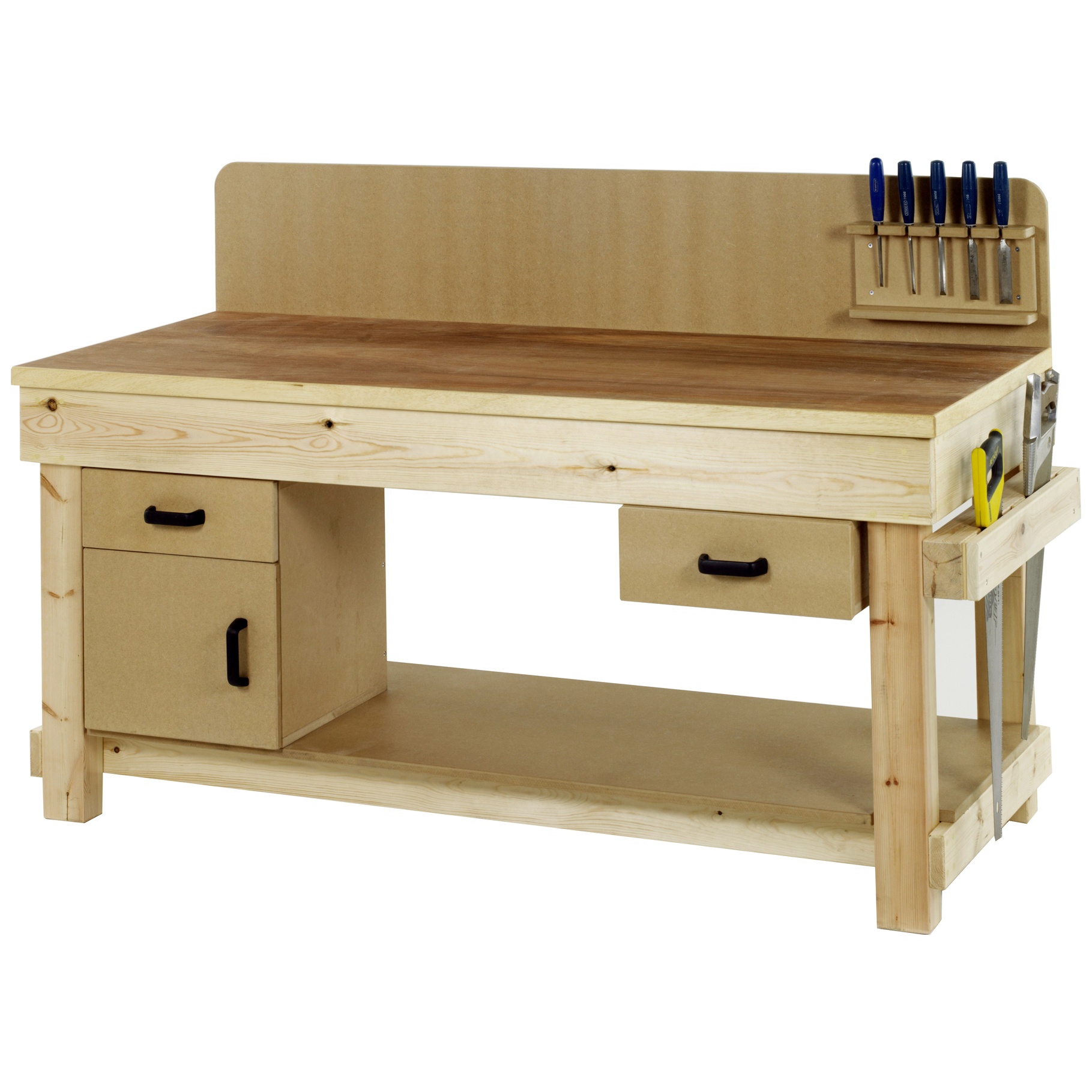 Redditek Standard Timber Workbench Equipment