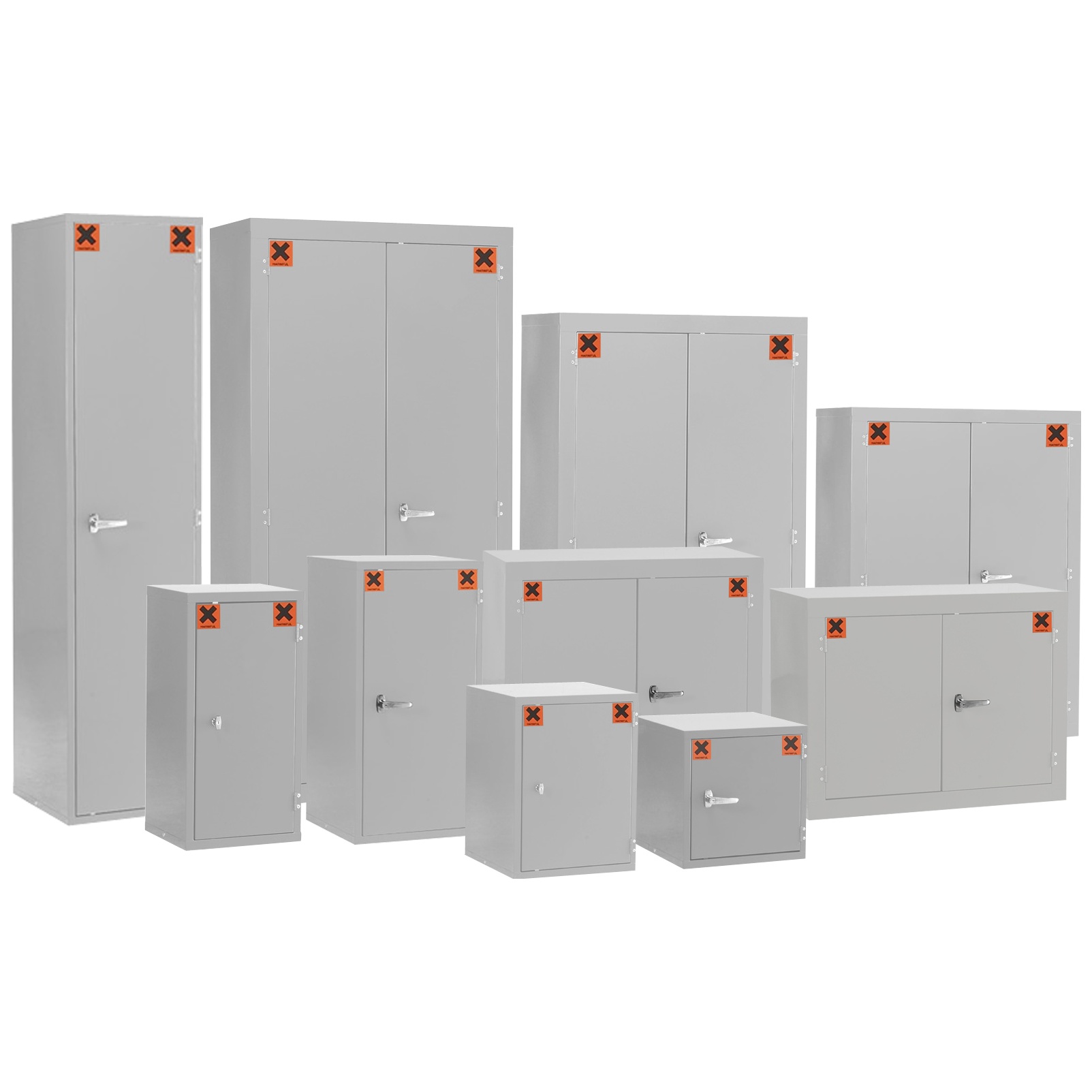 Redditek COSHH Light Grey Hazardous Material Hazardous Storage