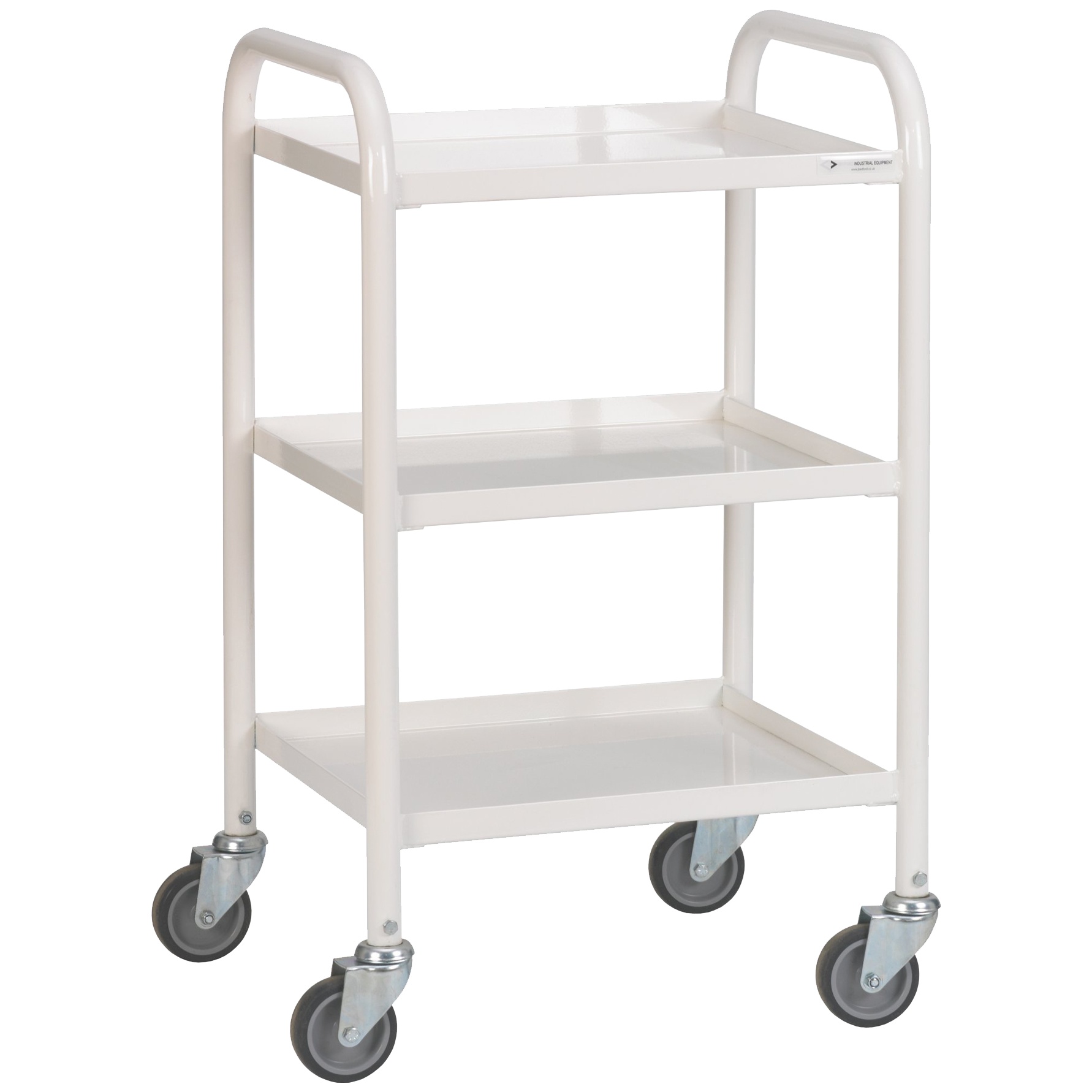 3 Shelf Narrow Medical Trolley First Aid Trolleys