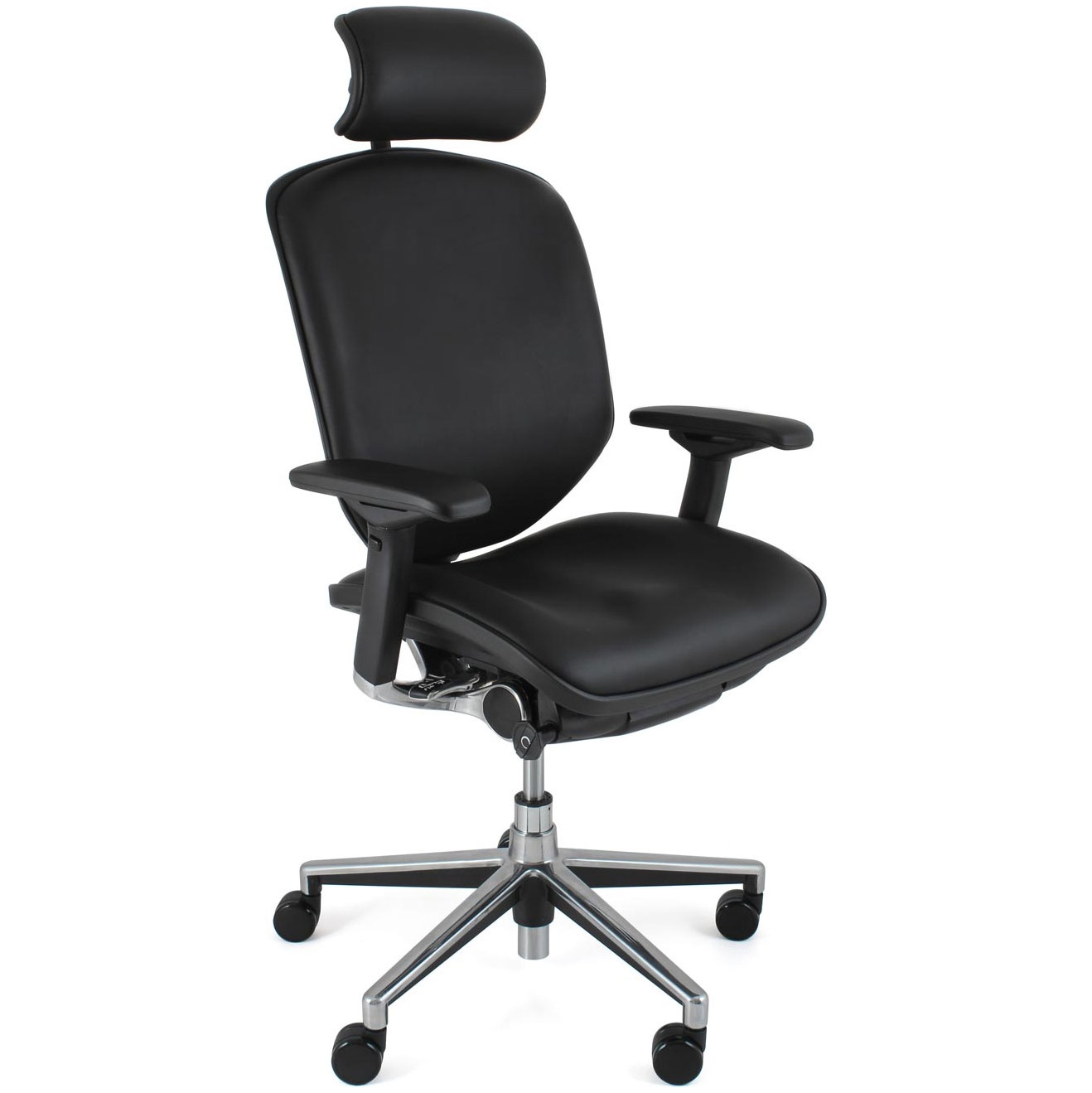 Enjoy Leather Office Chair (With Headrest) Posture / Ergonomic Office