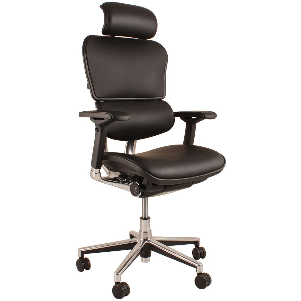 Ergohuman Elite Leather Office Chairs (With Headrest) Posture